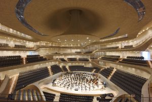 Hamburg: Baustelle Elbphilharmonie. Probe, Probenpremiere in Grossen Saal , NDR Elbphilharmonie - Orchester